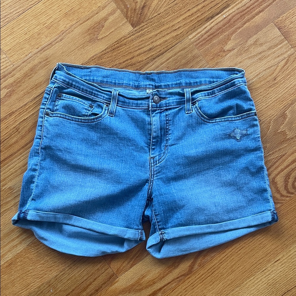 Levi’s Blue Denim Women's Shorts
